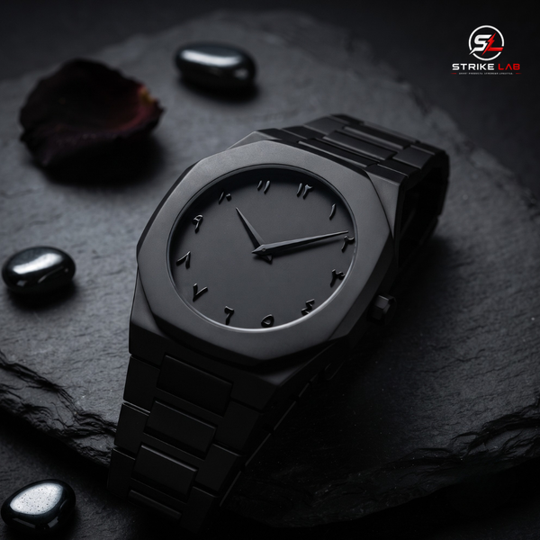 Stainless Steel Arabic Dial Watch