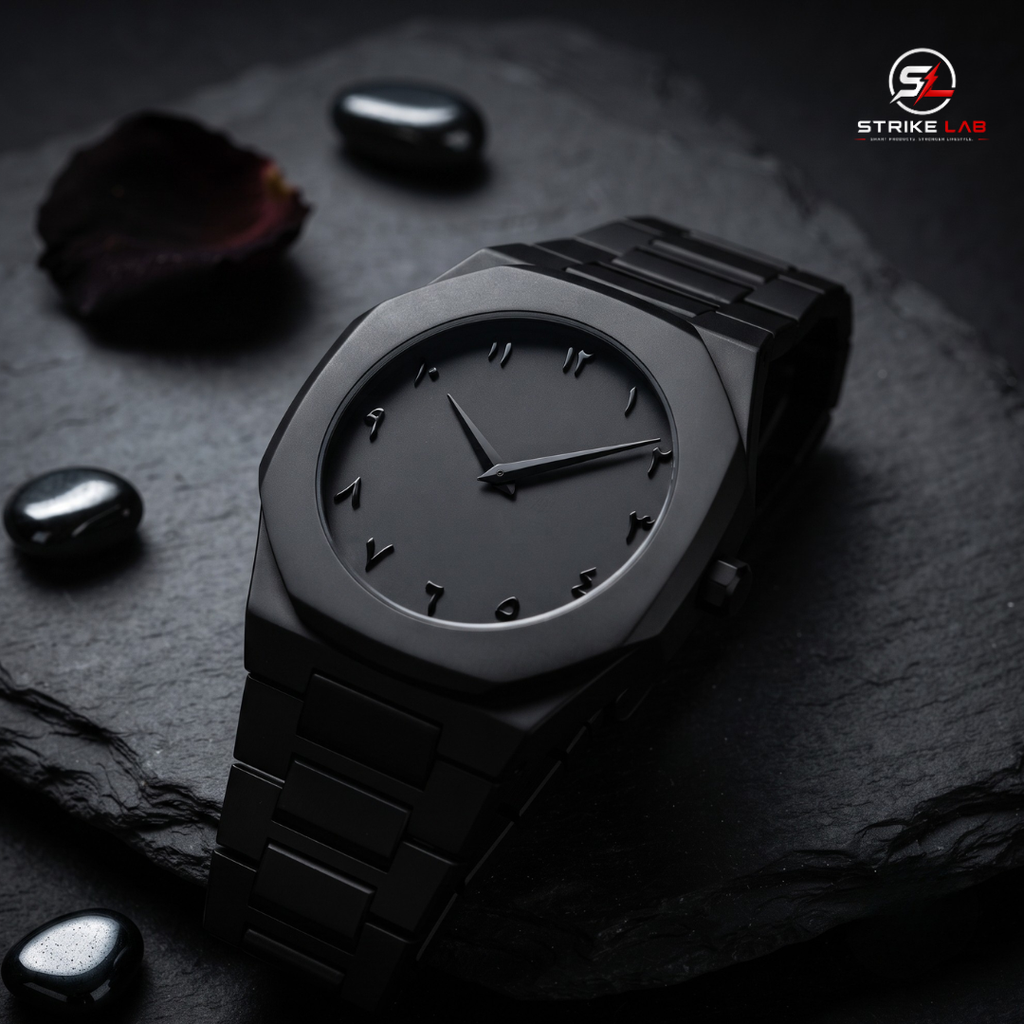 Stainless Steel Arabic Dial Watch