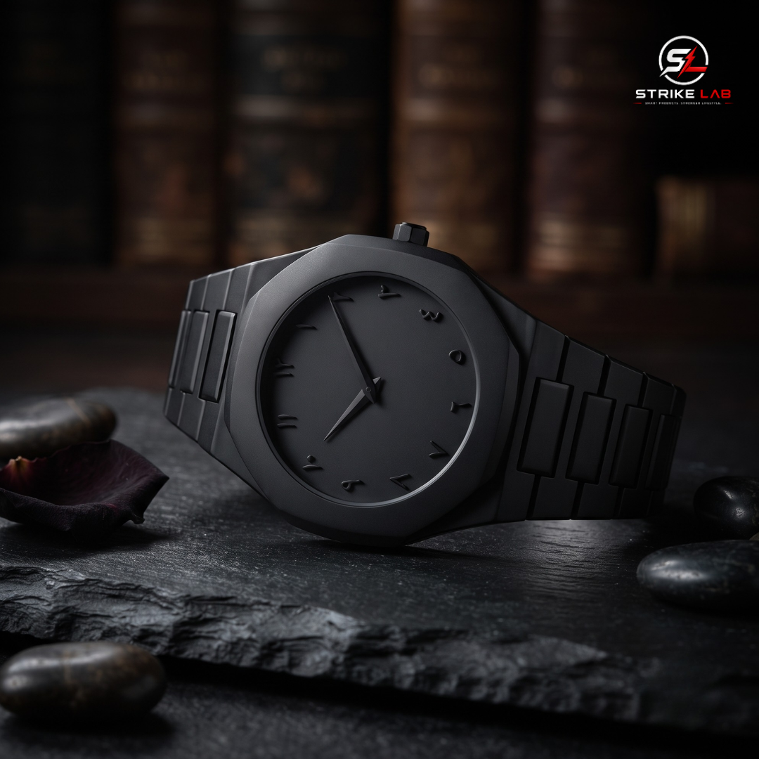 Stainless Steel Arabic Dial Watch
