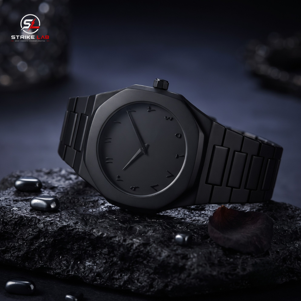 Stainless Steel Arabic Dial Watch