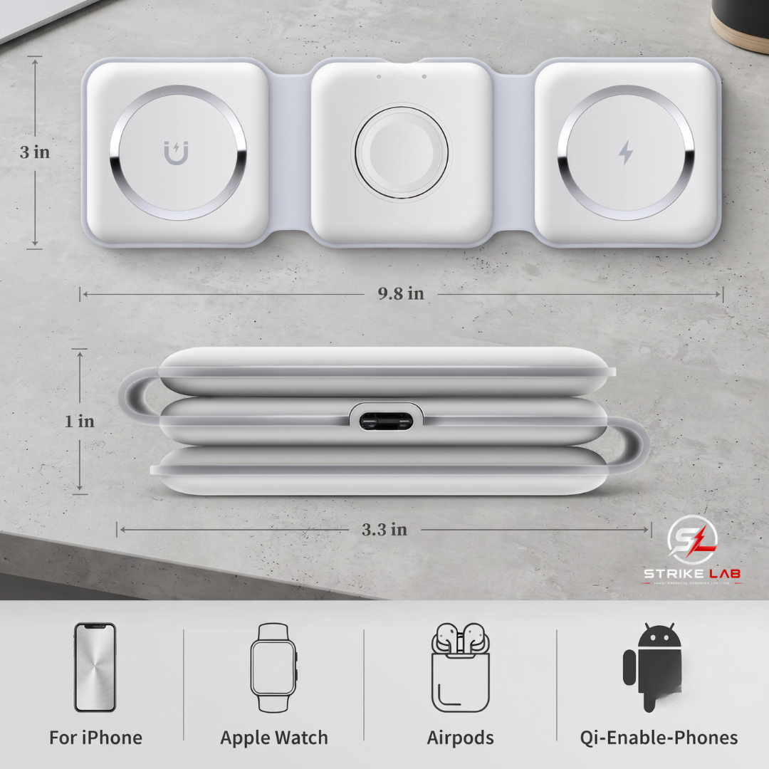 3-in-1 Wireless Charging Pad