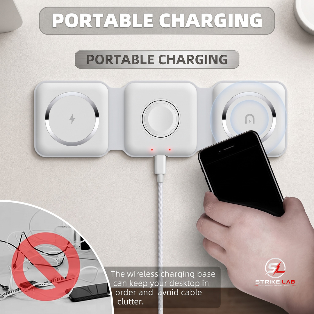3-in-1 Wireless Charging Pad