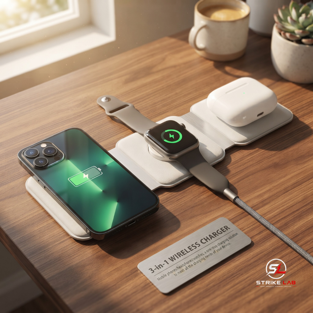 3-in-1 Wireless Charging Pad