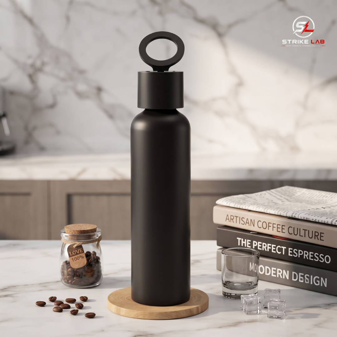 Vacuum Insulated Water Bottle with Phone Stand