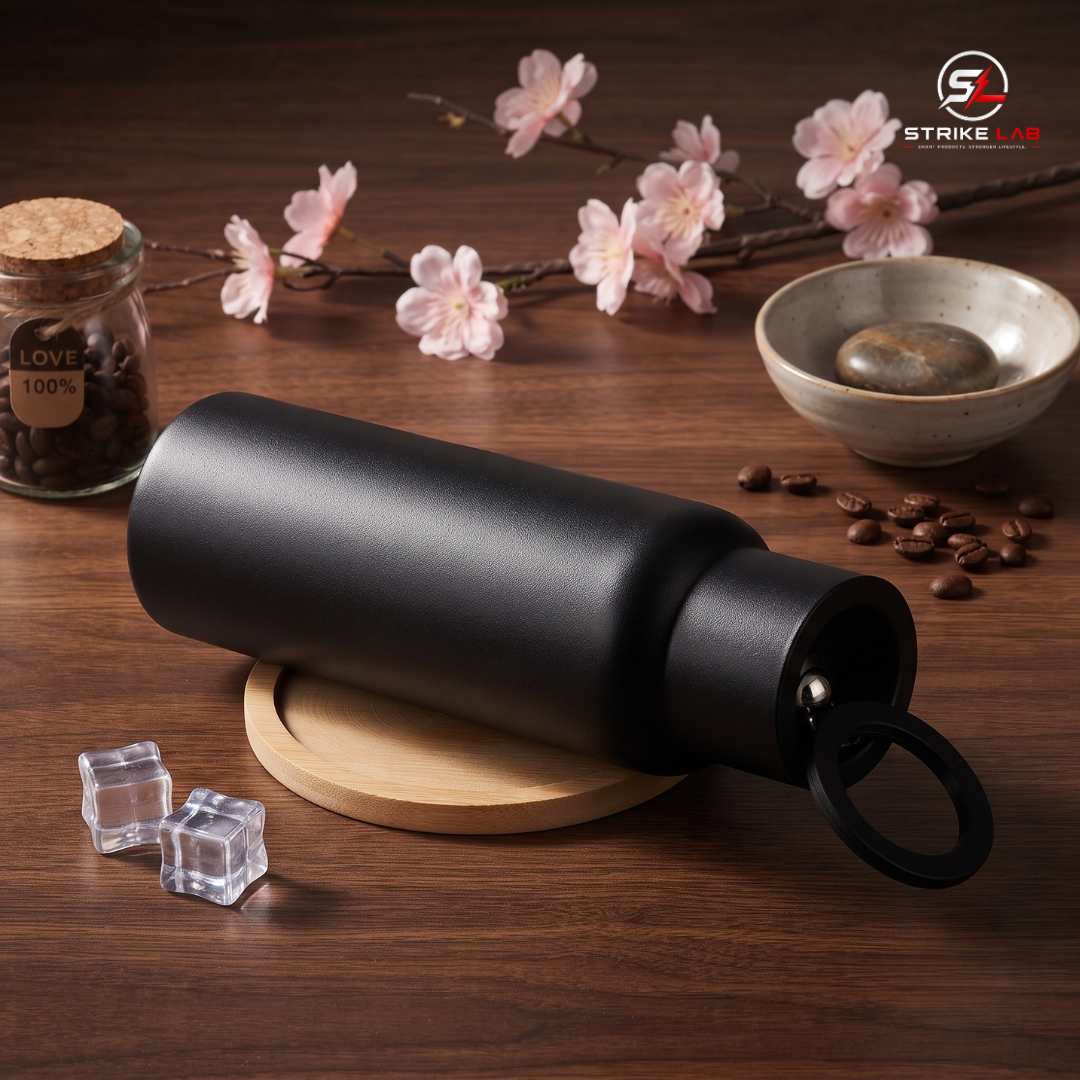 Vacuum Insulated Water Bottle with Phone Stand