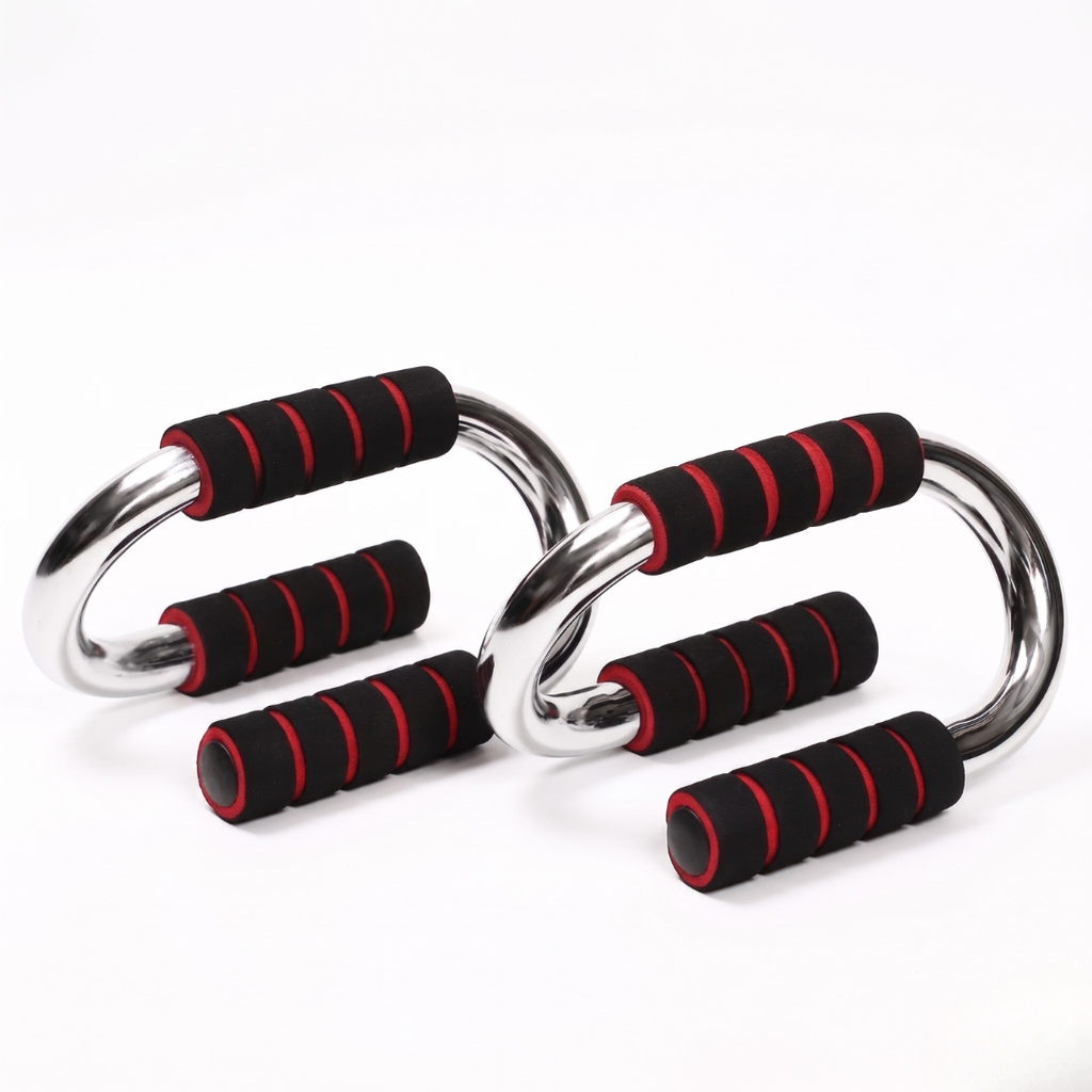 Marshal Fitness Pro Push-Up Bars | Ergonomic Grip & Wrist Support