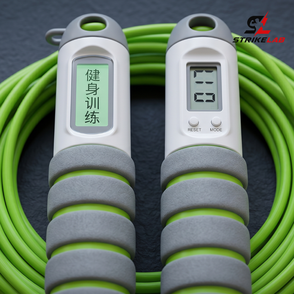 Smart Electronic Counting Jump Rope | Adjustable Speed & Calorie Tracking Fitness Gear