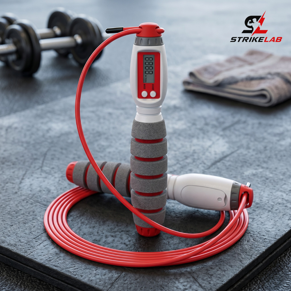 Smart Electronic Counting Jump Rope | Adjustable Speed & Calorie Tracking Fitness Gear