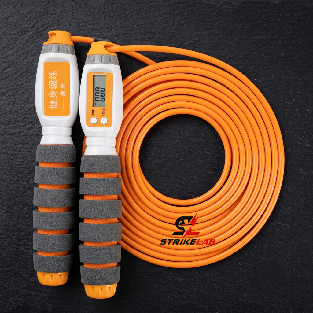 Smart Electronic Counting Jump Rope | Adjustable Speed & Calorie Tracking Fitness Gear