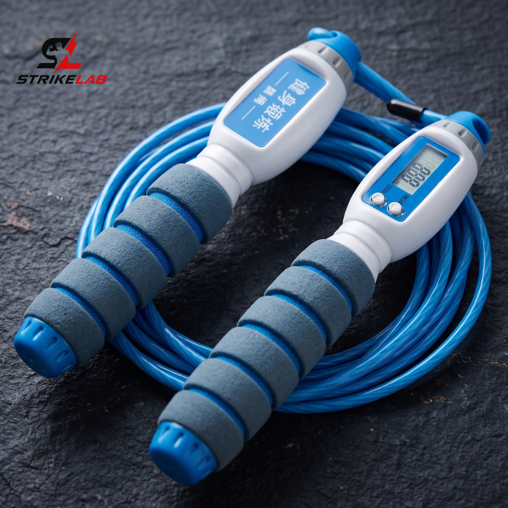 Smart Electronic Counting Jump Rope | Adjustable Speed & Calorie Tracking Fitness Gear