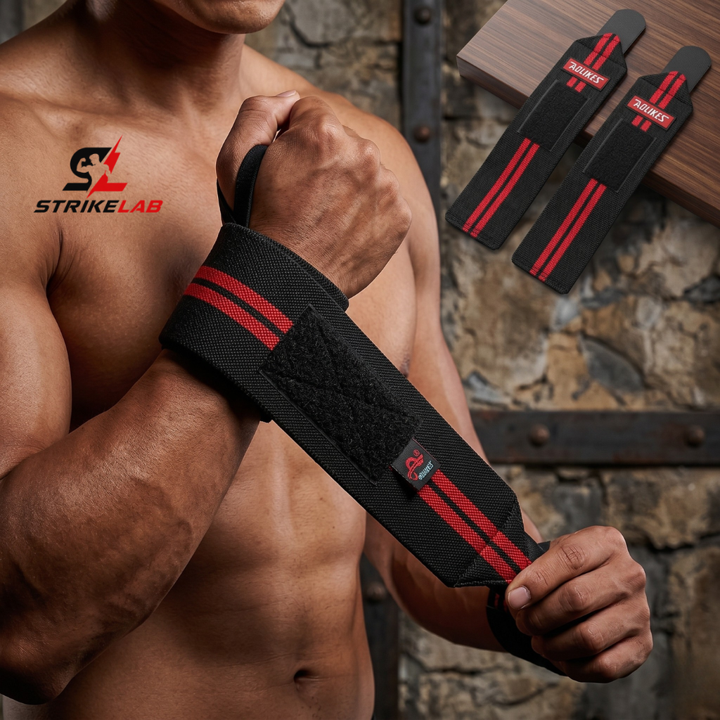 Pro-Support Boxing Wrist Wraps | Adjustable Compression Bandages for Strength & Stability