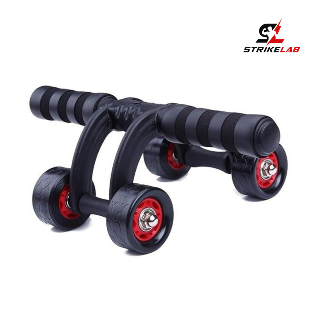 LORDEX Pro Dual-Wheel Ab Roller | Core Stability & Full-Body Strengthening Trainer