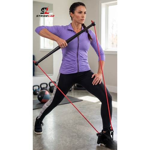 Body Gym Portable Resistance Band System | All-in-One Home Fitness & Toning Kit