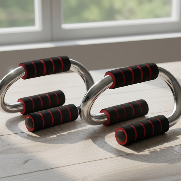 Marshal Fitness Pro Push-Up Bars | Ergonomic Grip & Wrist Support